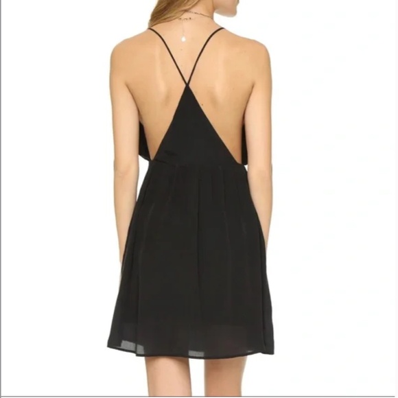 ANINE BING Black Silk Dress EUC - Picture 2 of 11